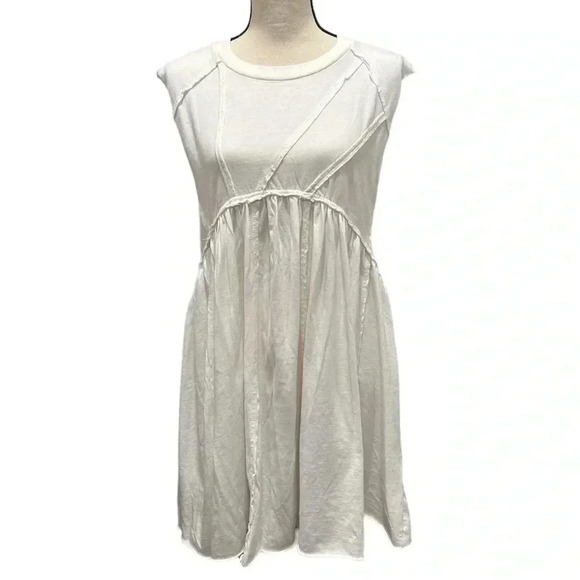 Urban Outfitters Stevie Babydoll Dress in White - Picture 4 of 12